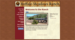 Desktop Screenshot of buffalomeadowsranch.com